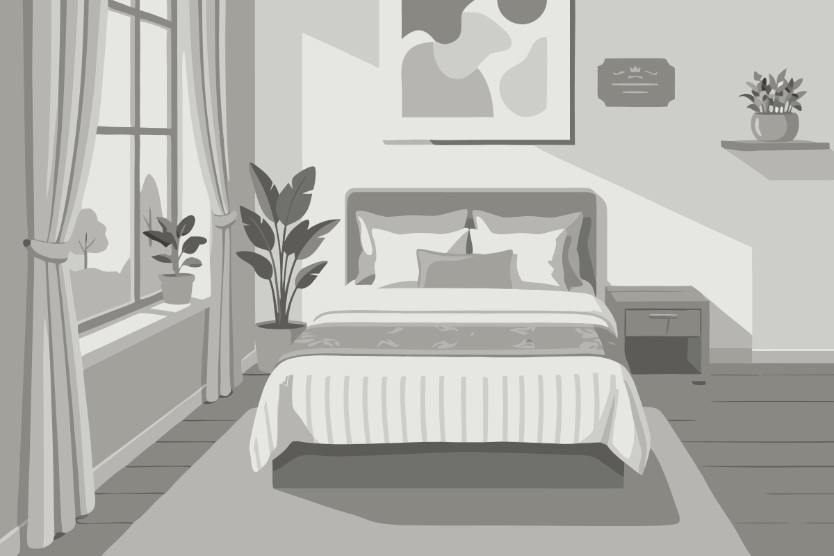 Top Floor Queen Suite with Two Queen Beds, Landmark View, Balcony and Roll-In Shower - Mobility Access/Hearing Accessible